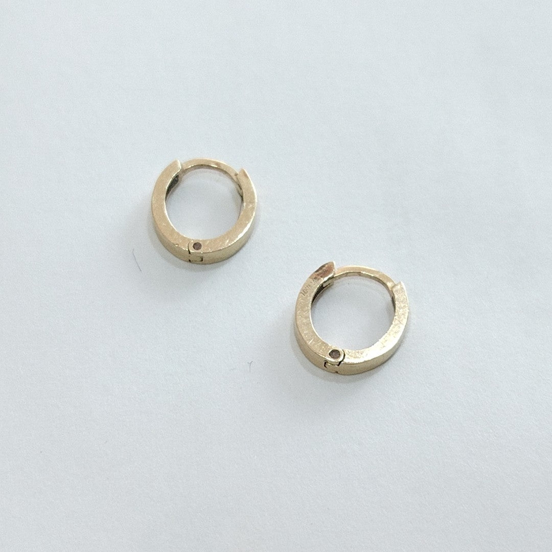 ARRACADAS PAR ORO 14 K 0,80 GRMS (SEMINUEVO)