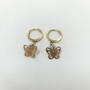 ARRACADAS PAR ORO 10 K 1.8 GRMS (SEMINUEVO)