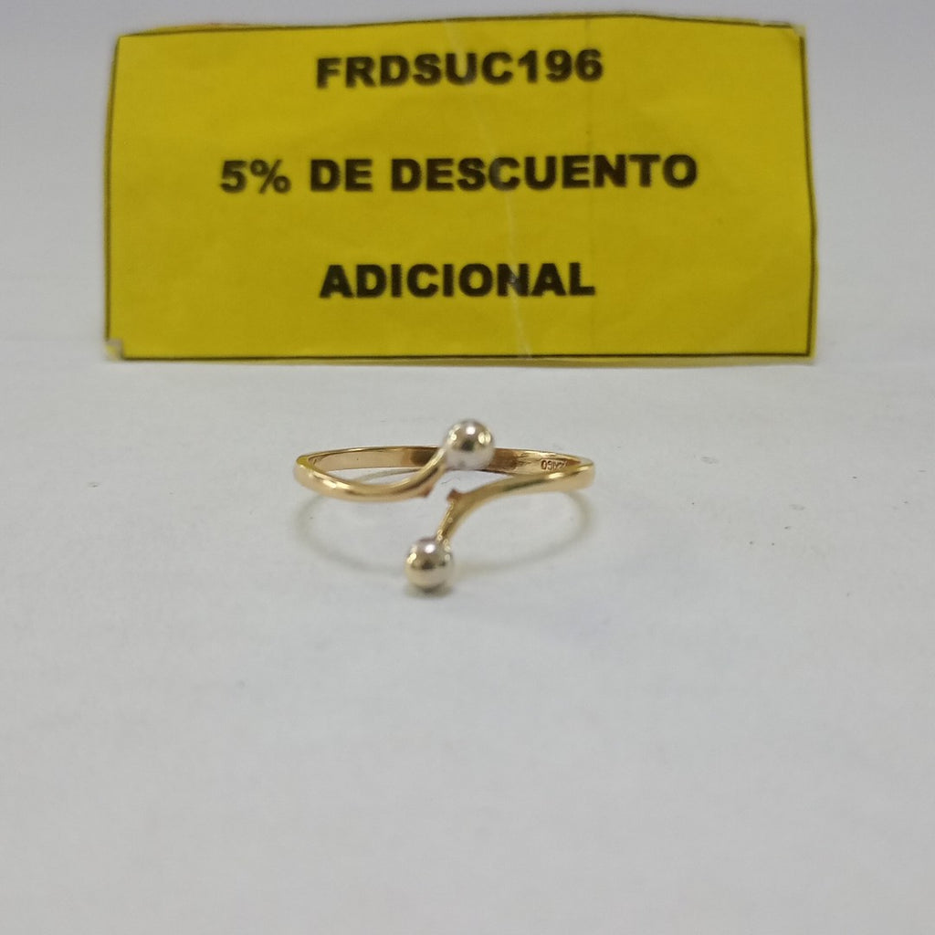 ANILLO ORO 14 K 1,20 GRMS (SEMINUEVO)