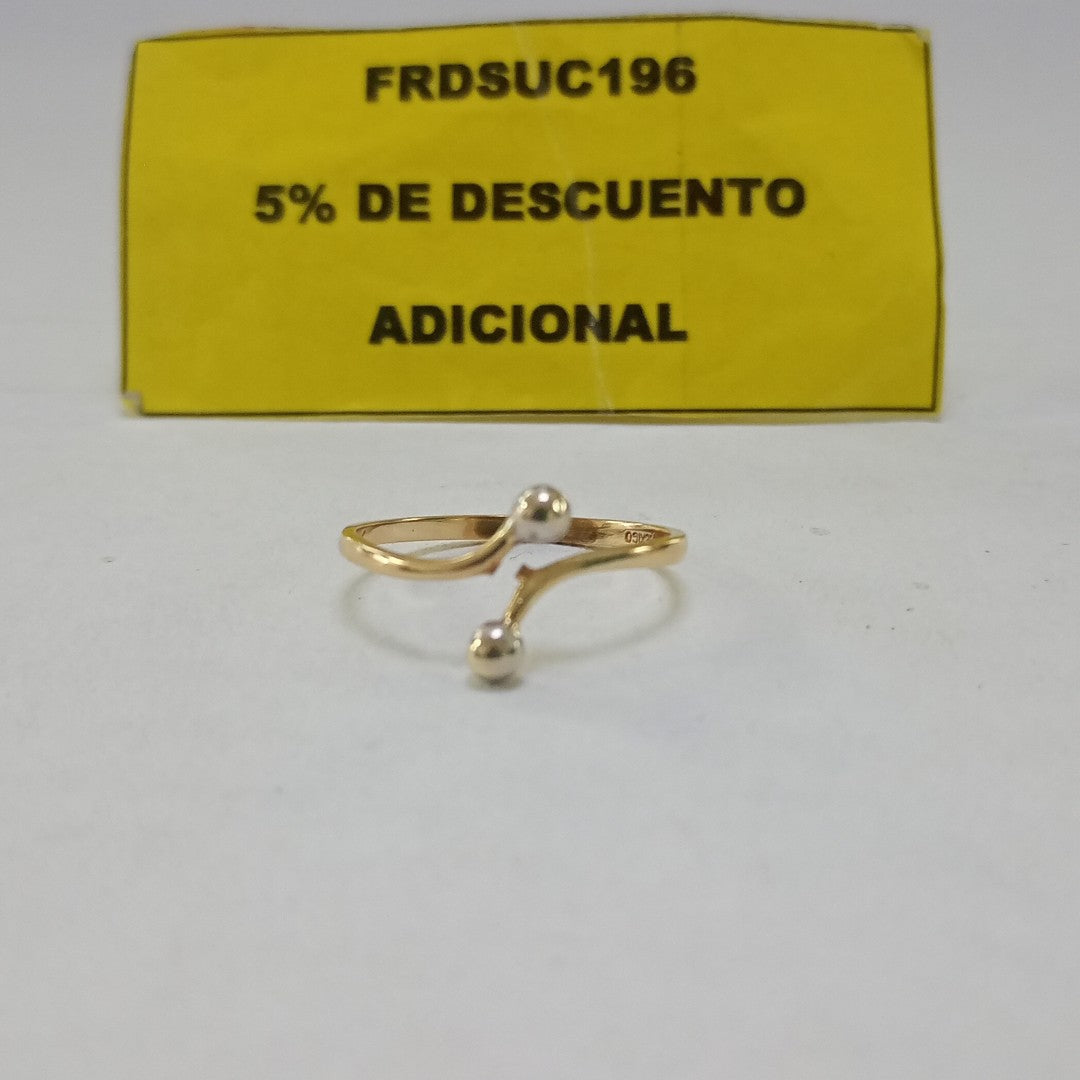 ANILLO ORO 14 K 1,20 GRMS (SEMINUEVO)