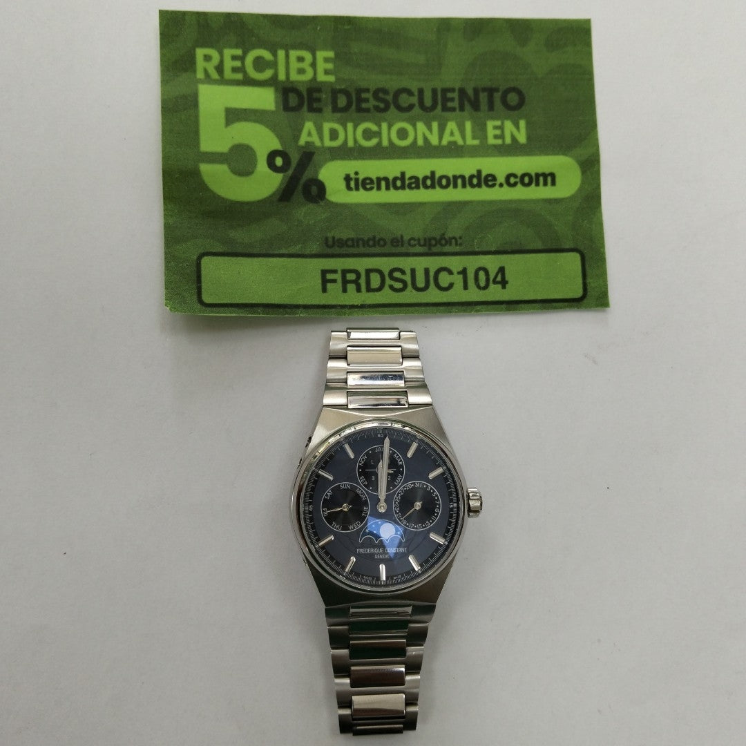 RELOJ CABALLERO FREDERIQUE CONSTANT SLIM LINE PERPETUAL (SEMINUEVO)