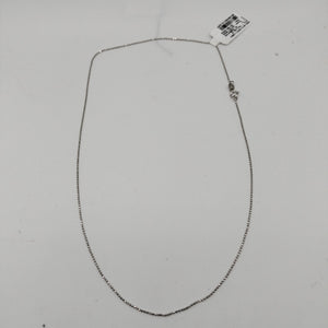 CADENA ORO BLANCO 14 K 1.7 GRMS (SEMINUEVO)