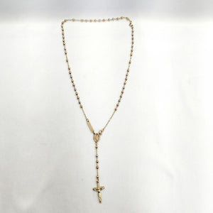 ROSARIO ORO, ORO COMBINADO 14 K 7.7 GRMS (SEMINUEVO)