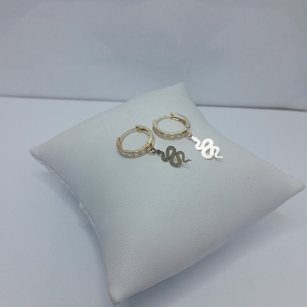 ARETES PAR ORO 10 K 1.2 GRMS (SEMINUEVO)