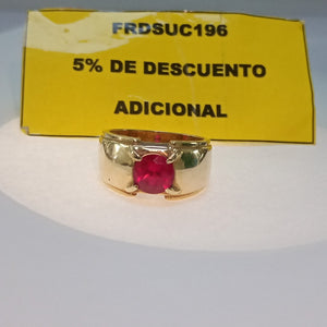 ANILLO ORO 14 K 7,70 GRMS (SEMINUEVO)