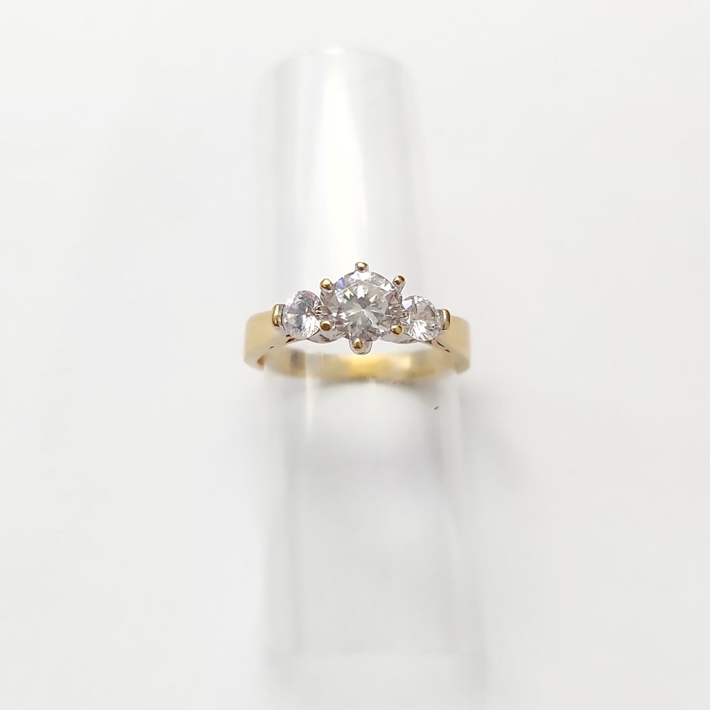 ANILLITO ORO 14 K 3.3 GRMS (SEMINUEVO)