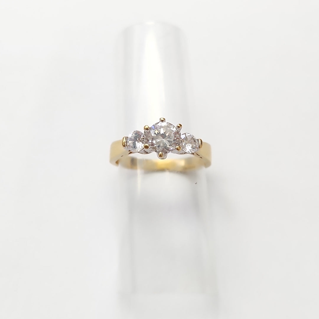 ANILLITO ORO 14 K 3.3 GRMS (SEMINUEVO)