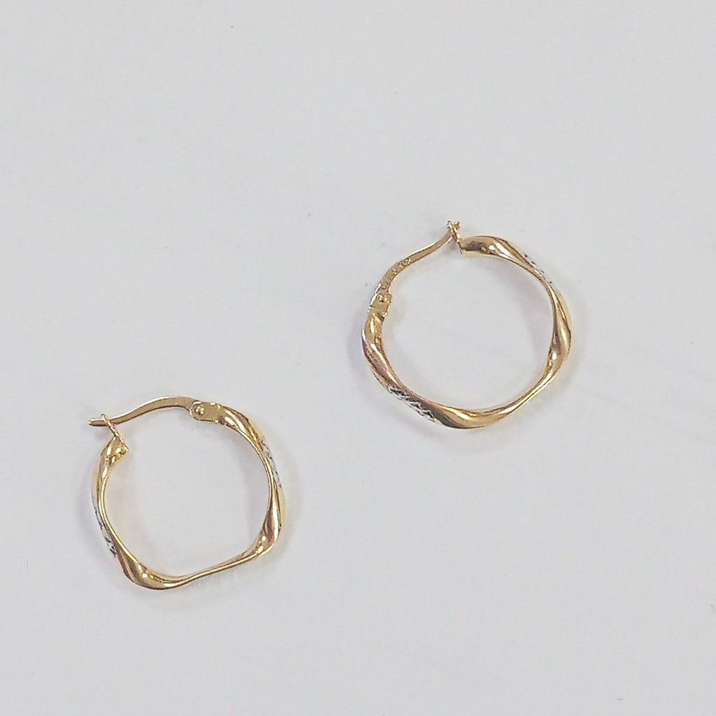 ARRACADAS PAR ORO 10 K 1,40 GRMS (SEMINUEVO)