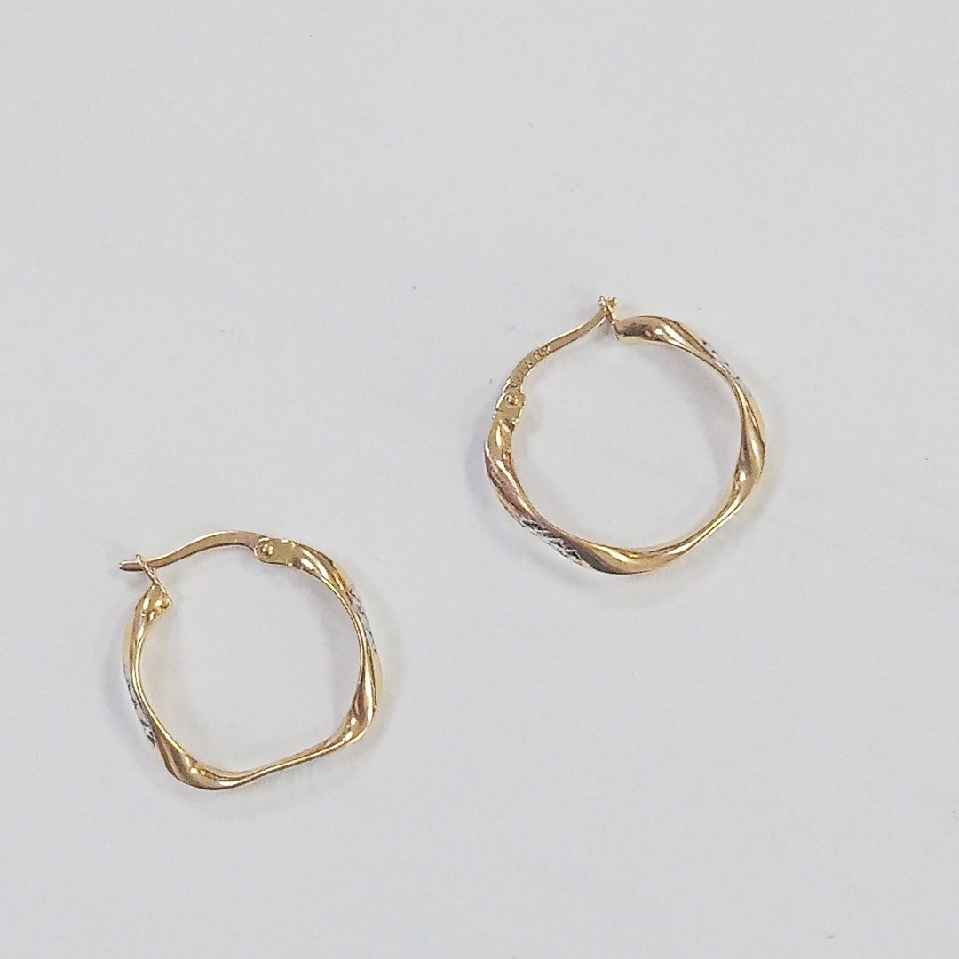 ARRACADAS PAR ORO 10 K 1,40 GRMS (SEMINUEVO)