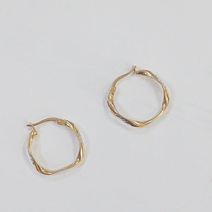 ARRACADAS PAR ORO 10 K 1,40 GRMS (SEMINUEVO)