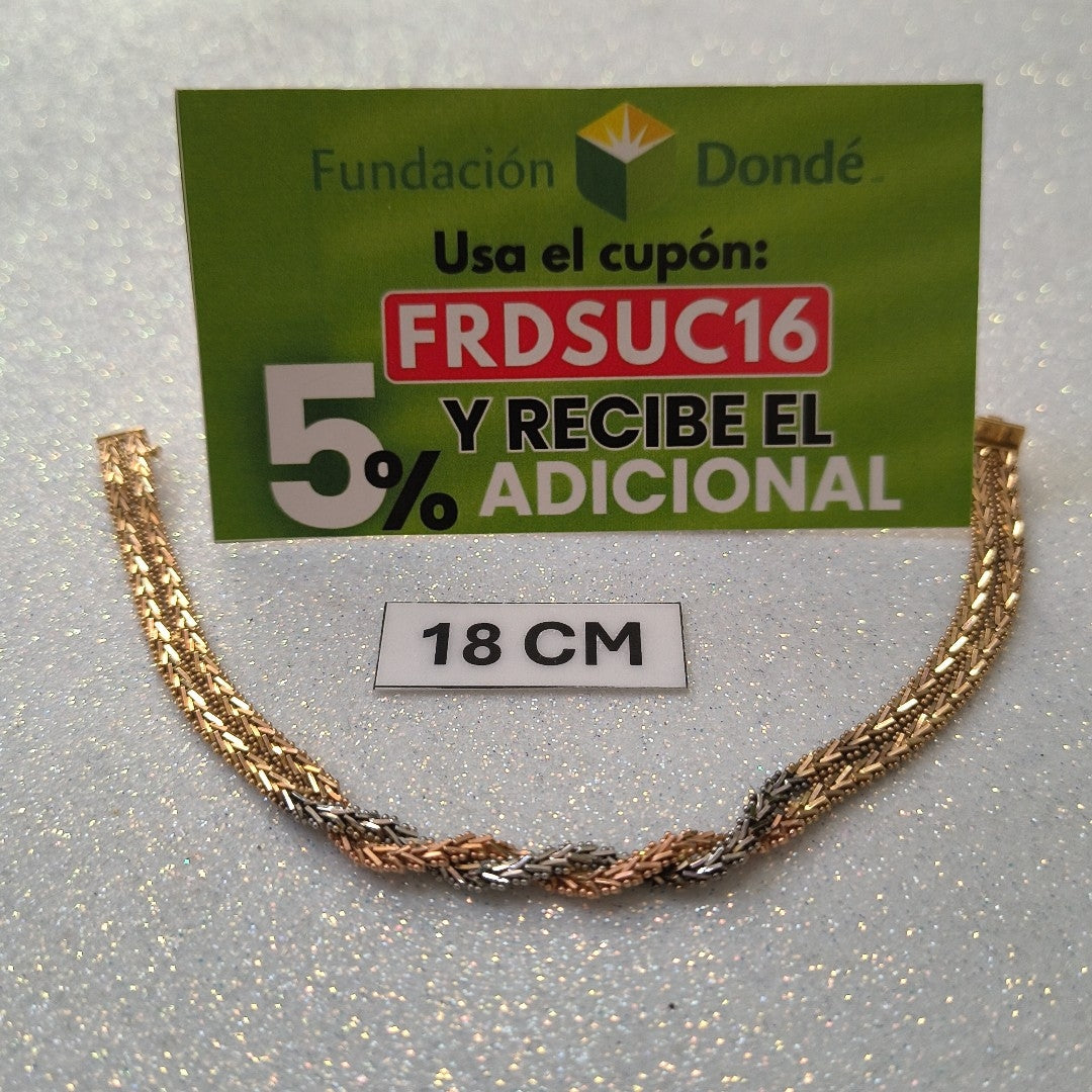 PULSERA ORO 14 K 11.2 GRMS (SEMINUEVO)