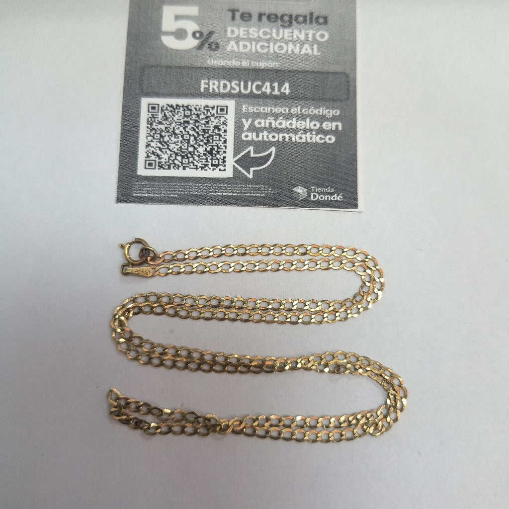 CADENA ORO 10 K 2.7 GRMS (SEMINUEVO)