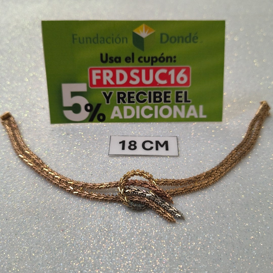 PULSERA ORO 14 K 14.1 GRMS (SEMINUEVO)