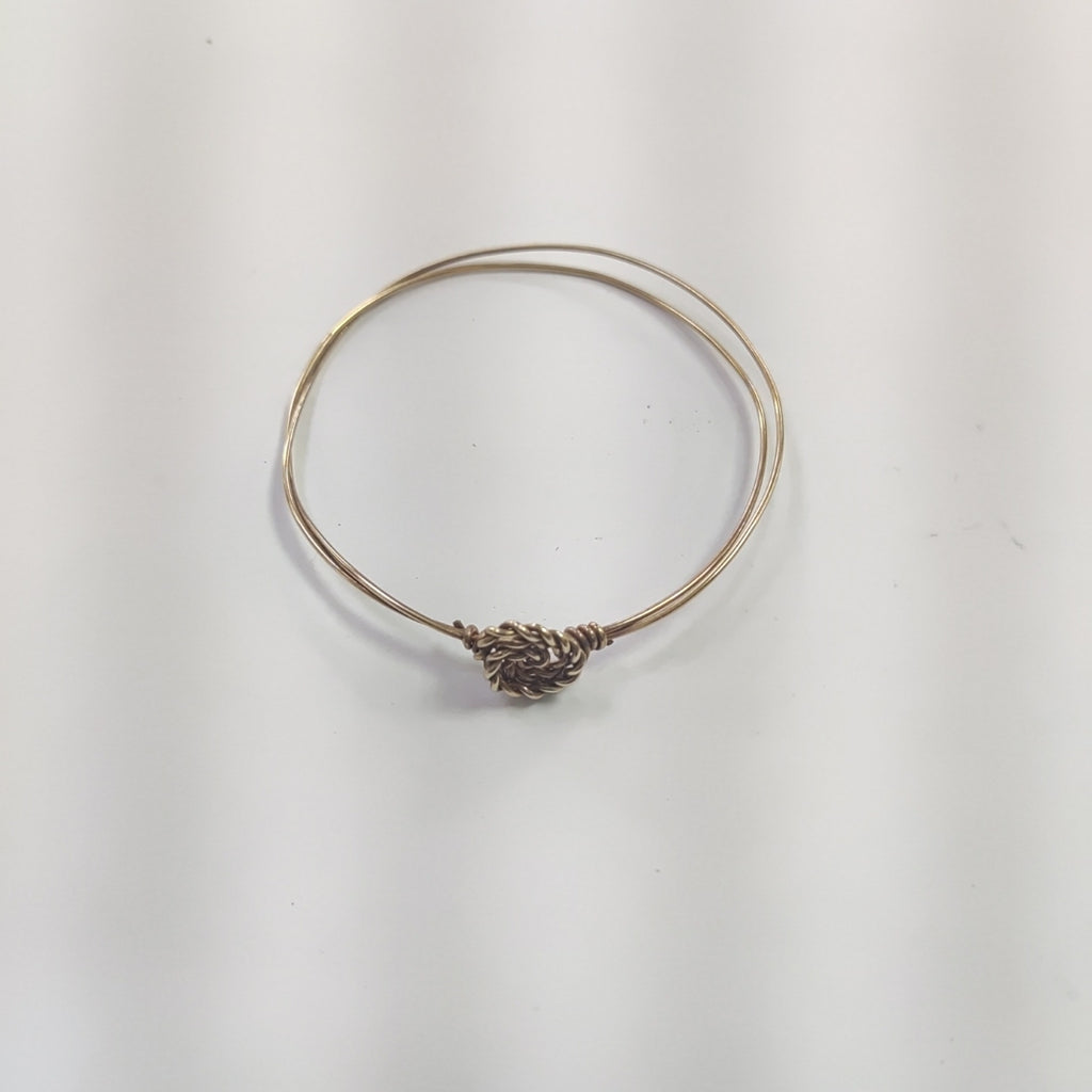 PULSERA RIGIDA ORO 14 K 5.2 GRMS (SEMINUEVO)