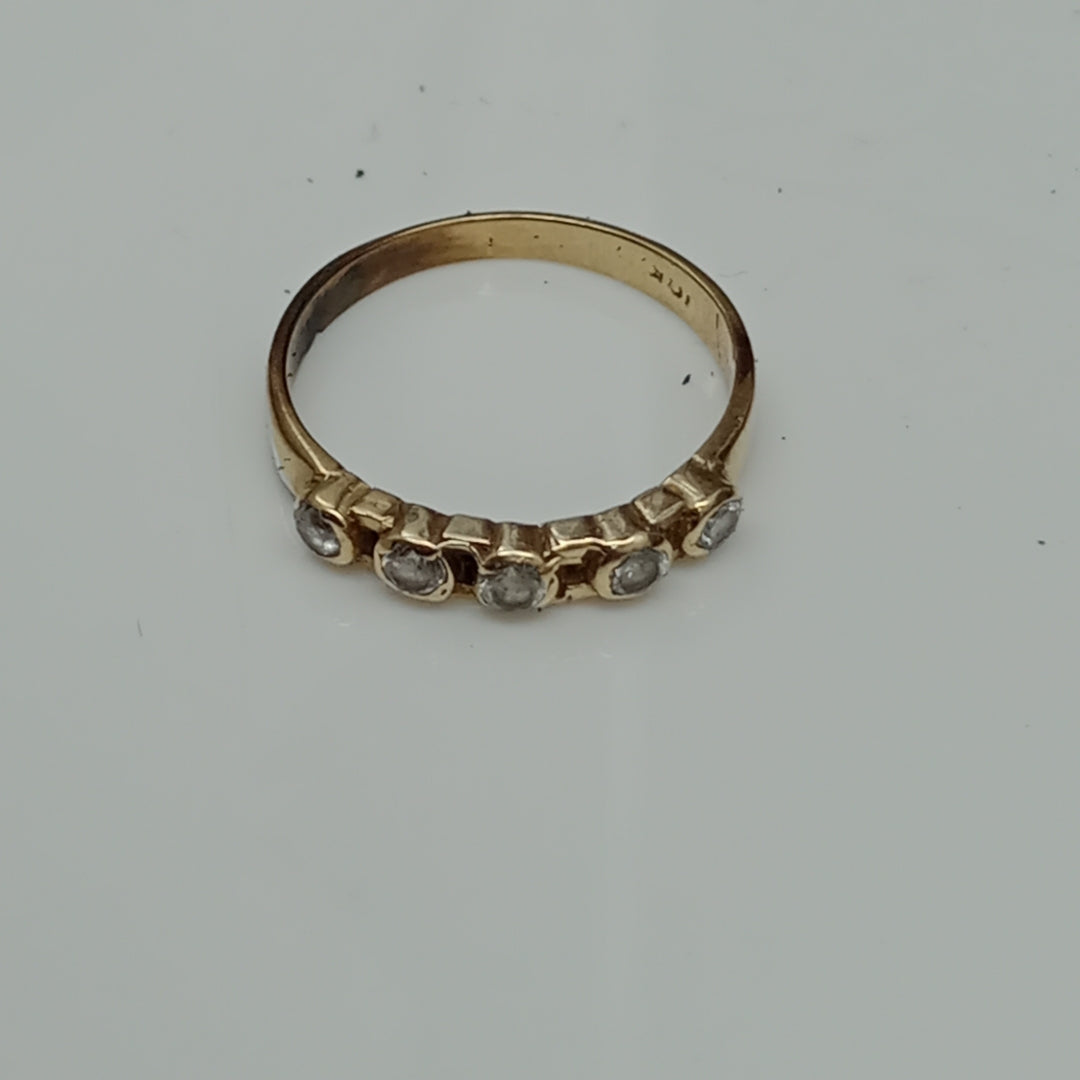 ANILLITO ORO 10 K 1.7 GRMS (SEMINUEVO)