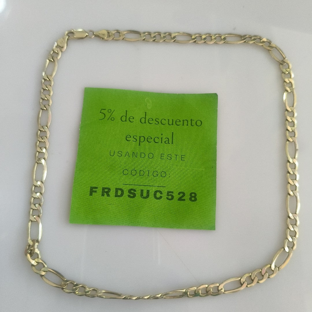 CADENA ORO 10 K 12.2 GRMS (SEMINUEVO)
