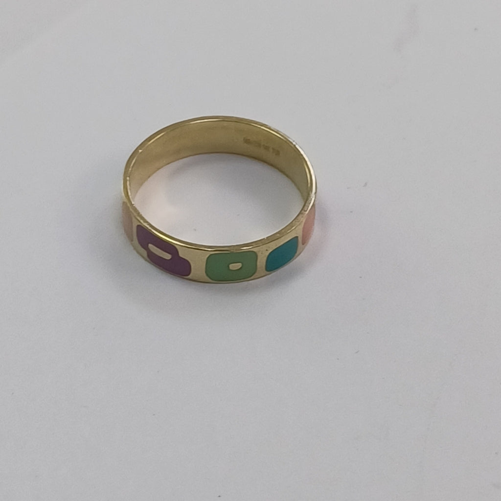 ARGOLLA ORO 14 K 2 GRMS (SEMINUEVO)