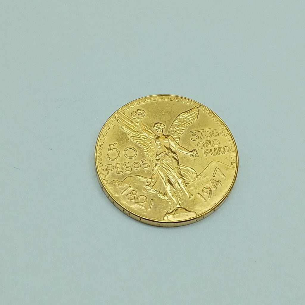 K1 41.66 GRMS 21 K IDENTIFICACIÓN MONEDA NOMINATIVA MONEDAS PESOS 50 PE (SEMINUEVO)