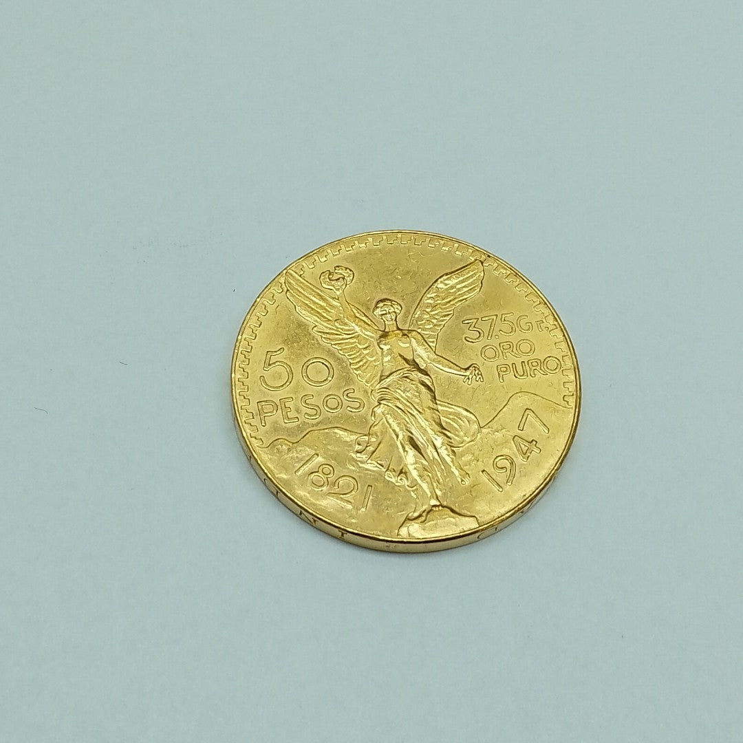 K1 41.66 GRMS 21 K IDENTIFICACIÓN MONEDA NOMINATIVA MONEDAS PESOS 50 PE (SEMINUEVO)