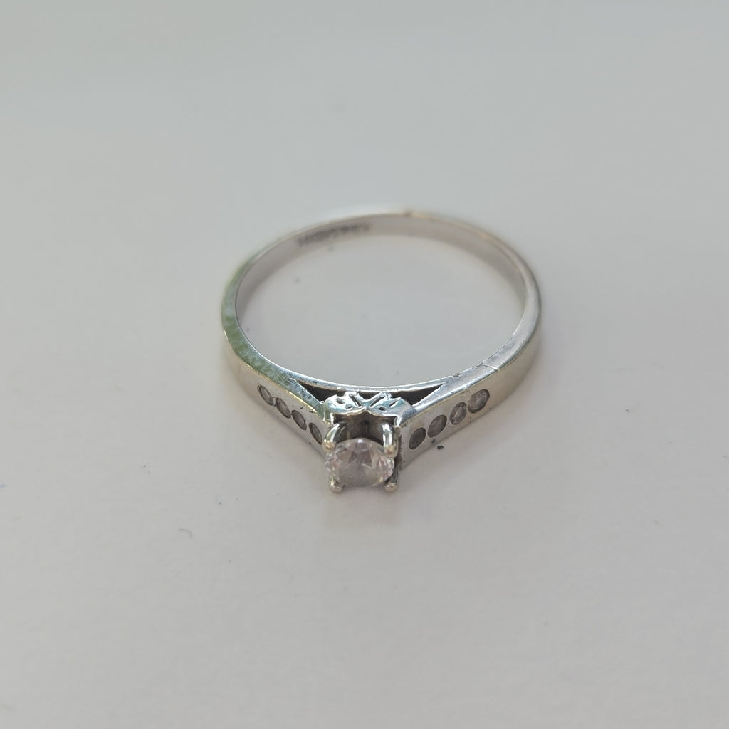 ANILLITO ORO BLANCO 14 K 3,00 GRMS (SEMINUEVO)