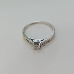ANILLITO ORO BLANCO 14 K 3,00 GRMS (SEMINUEVO)