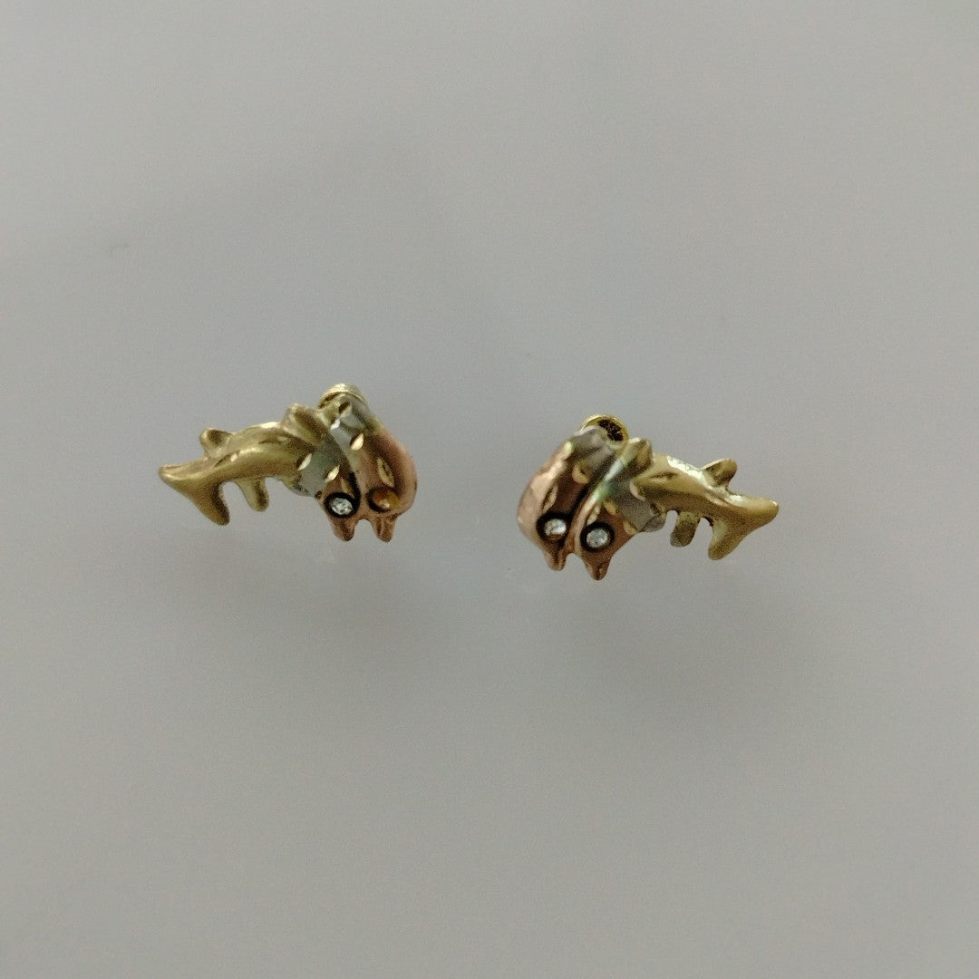 BROQUELES PAR ORO 10 K 0.4 GRMS (SEMINUEVO)