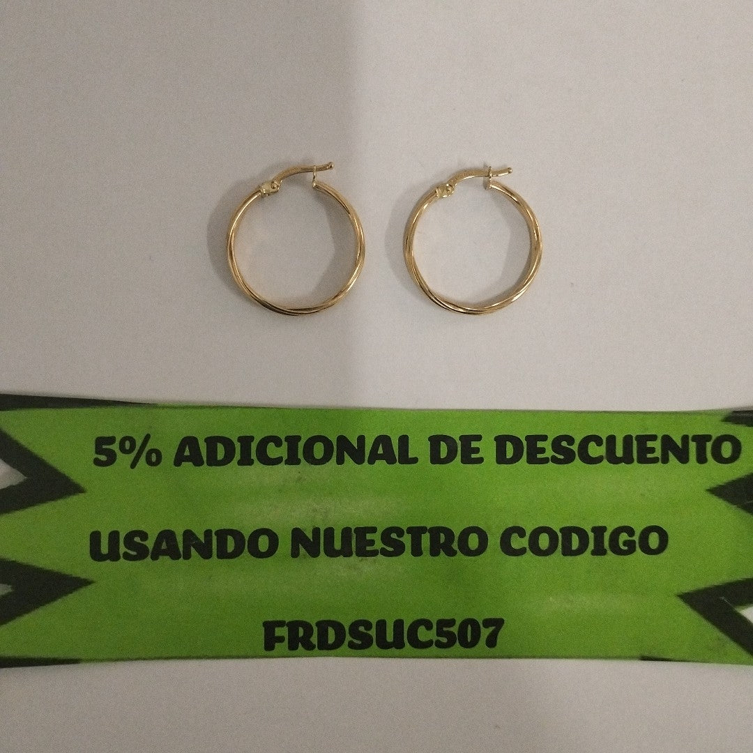 ARRACADAS ORO 14K 2.6 (NUEVO)