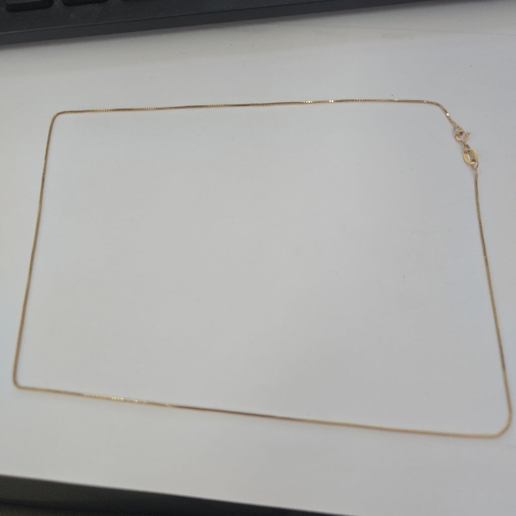 CADENA ORO 10 K 1,30 GRMS (SEMINUEVO)