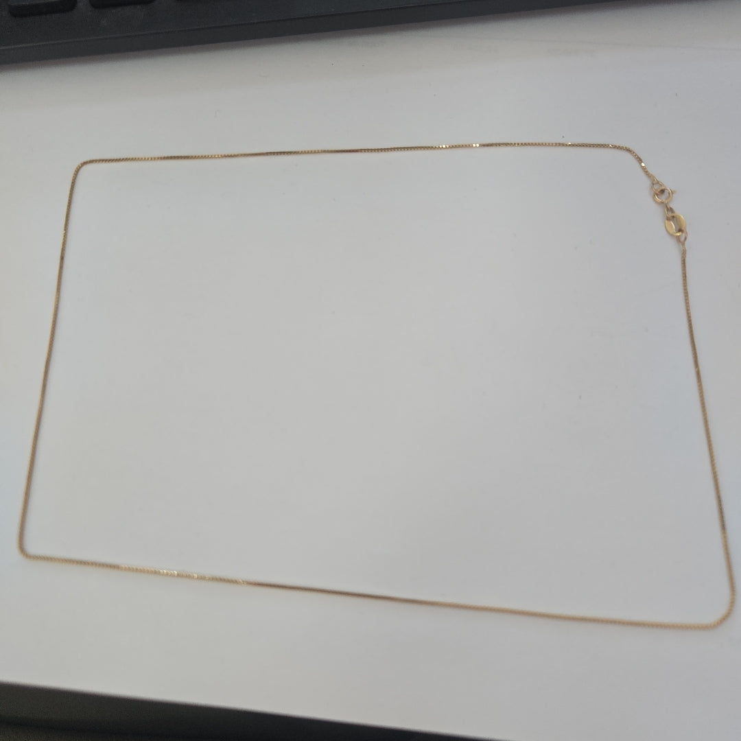 CADENA ORO 10 K 1,30 GRMS (SEMINUEVO)