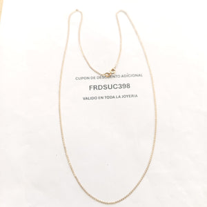 CADENA ORO 10 K 1.7 GRMS (SEMINUEVO)