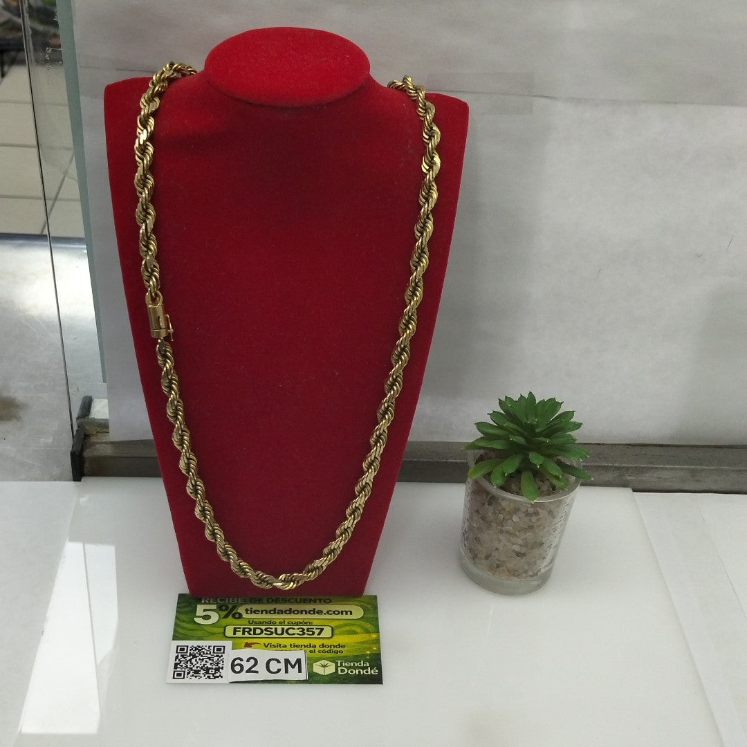 CADENA ORO 14 K 85.7 GRMS (SEMINUEVO)