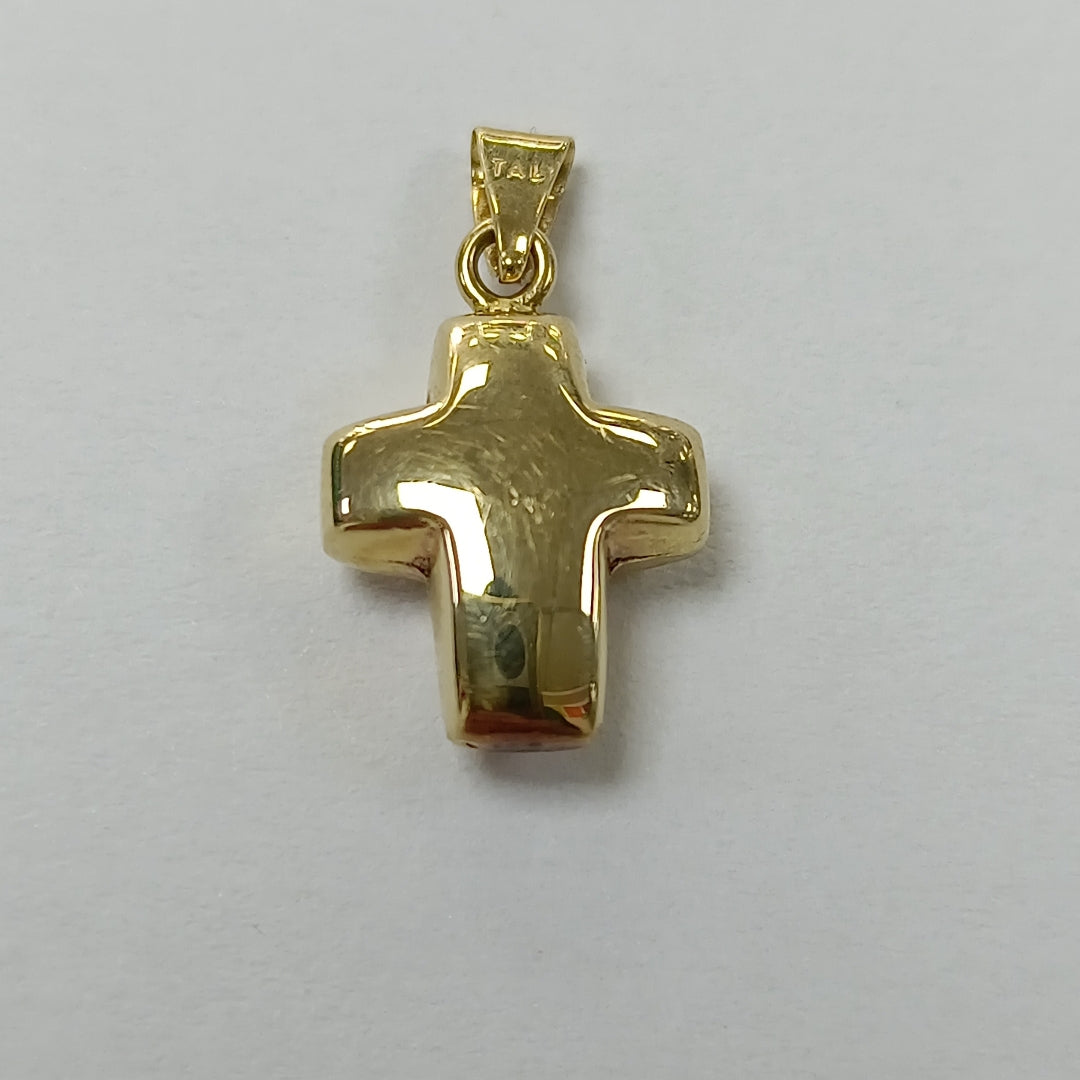 CRUZ, DIJE ORO 14 K 0.7 GRMS (SEMINUEVO)