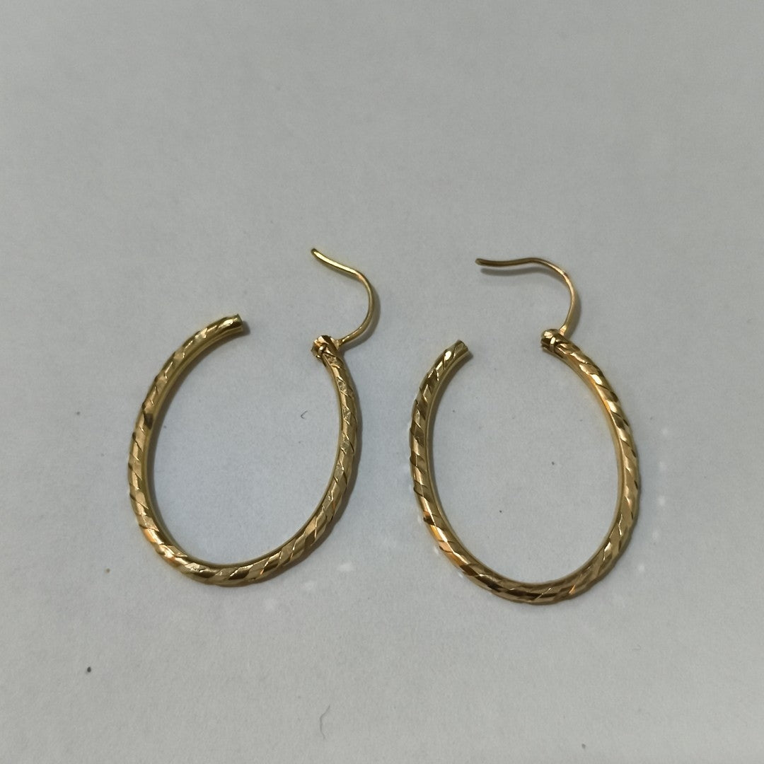 ARETES PAR ORO 14 K 2,60 GRMS (SEMINUEVO)