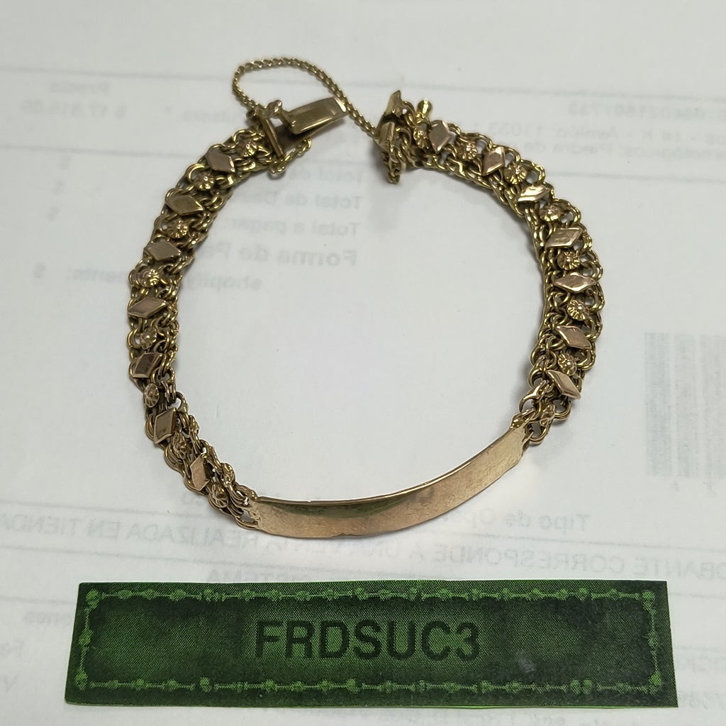 PULSERA ORO 8 K 10.3 GRMS (SEMINUEVO)