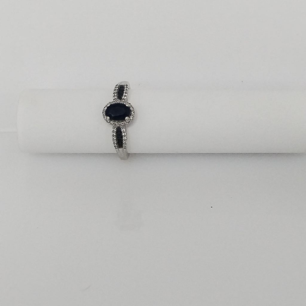ANILLITO ORO, ORO BLANCO 14 K 2.3 GRMS (SEMINUEVO)