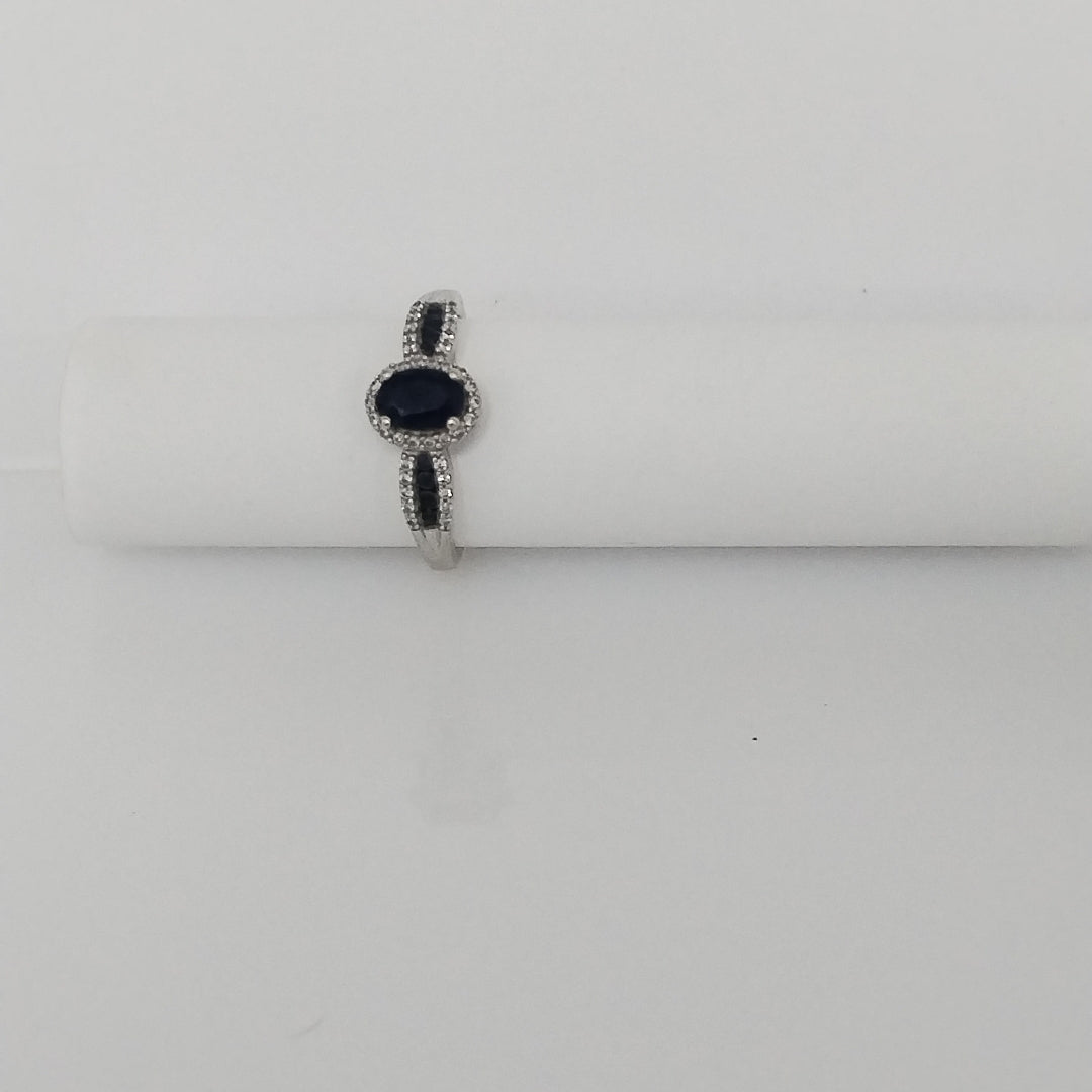 ANILLITO ORO, ORO BLANCO 14 K 2.3 GRMS (SEMINUEVO)