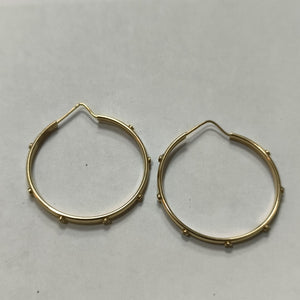 ARRACADAS PAR ORO 14 K 4,70 GRMS (SEMINUEVO)