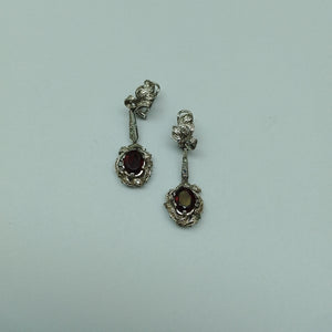 ARETES PAR ORO, ORO BLANCO 10 K 10.1 GRMS (SEMINUEVO)