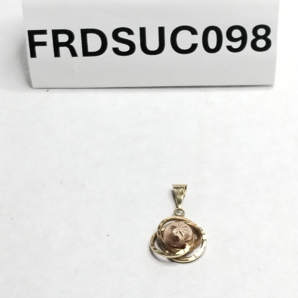 DIJE ORO,ORO COMBINADO 14 K 1,40 GRMS (SEMINUEVO)