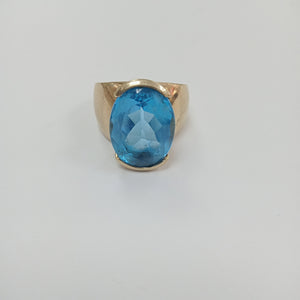 ANILLO ORO 10 K 10.4 GRMS (SEMINUEVO)