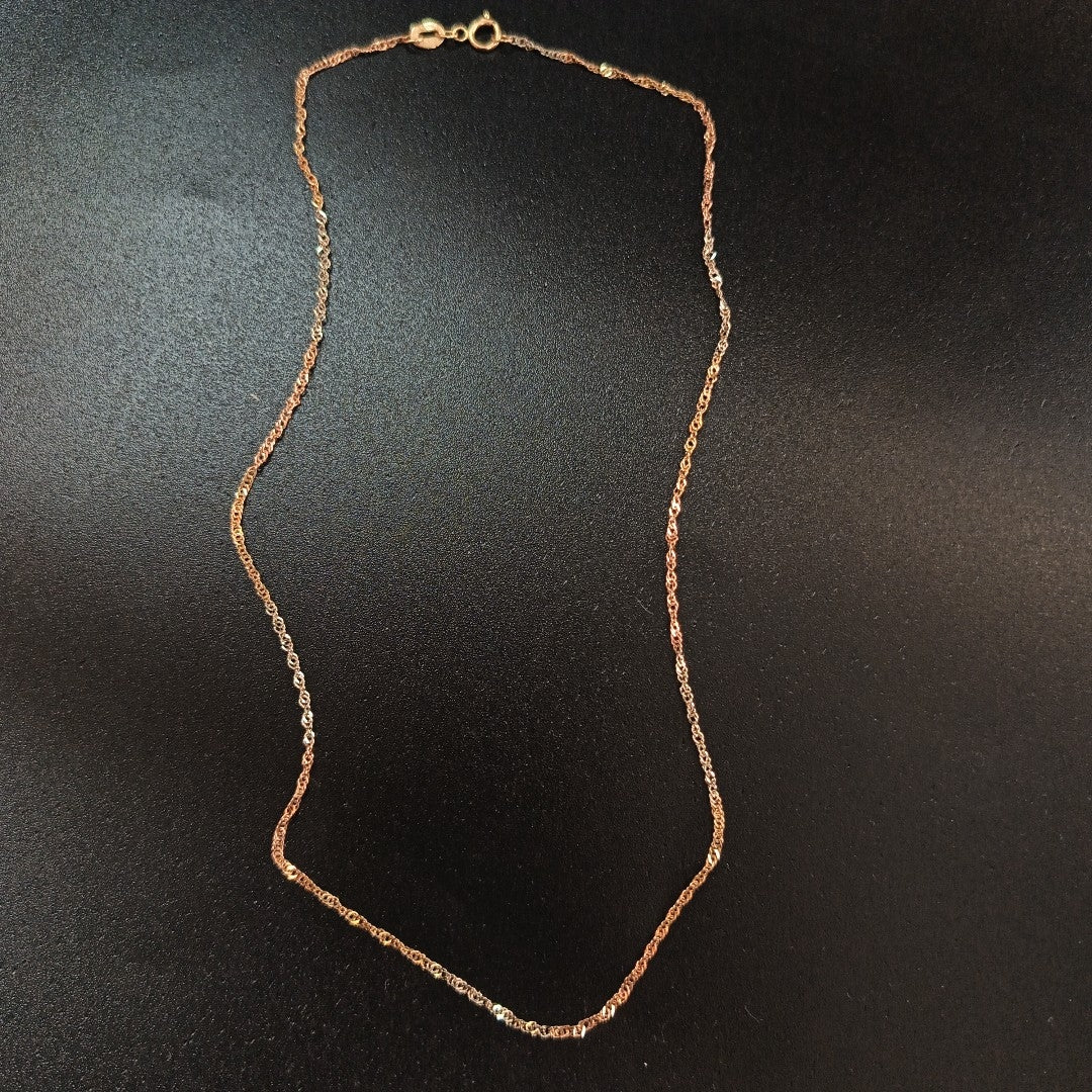 CADENA ORO 10 K 1.1 GRMS (SEMINUEVO)