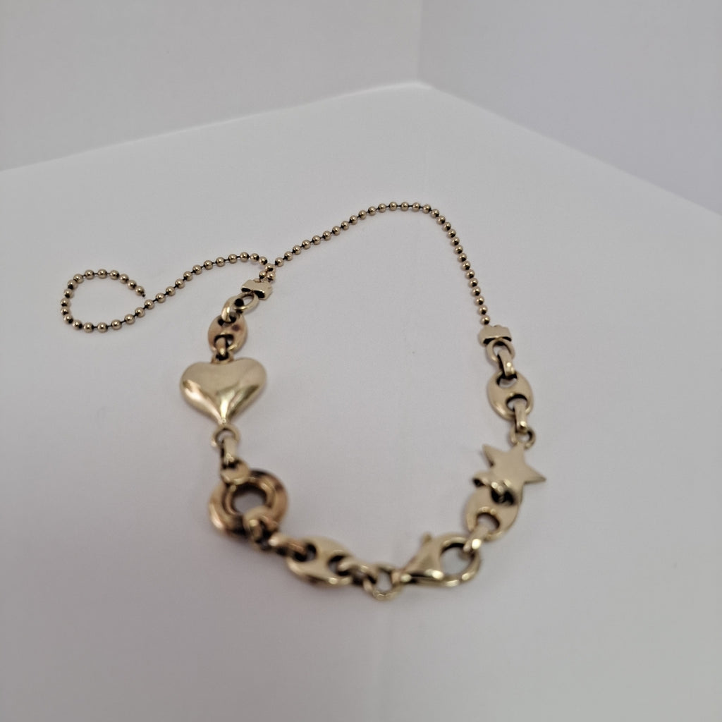 PULSERA ORO 10 K 8,50 GRMS (SEMINUEVO)