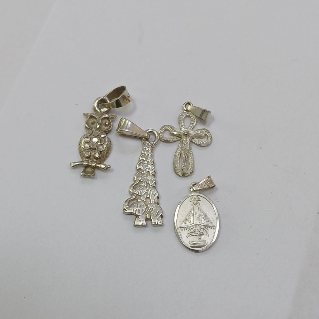 CRUZ,DIJE,MEDALLA RELIGIOSA PLATA 8,90 GRMS (SEMINUEVO)