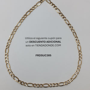CADENA ORO 10 K 9,30 GRMS (SEMINUEVO)