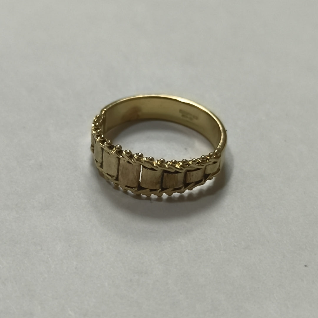ANILLITO ORO COMBINADO 14 K 3,40 GRMS (SEMINUEVO)