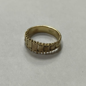 ANILLITO ORO COMBINADO 14 K 3,40 GRMS (SEMINUEVO)