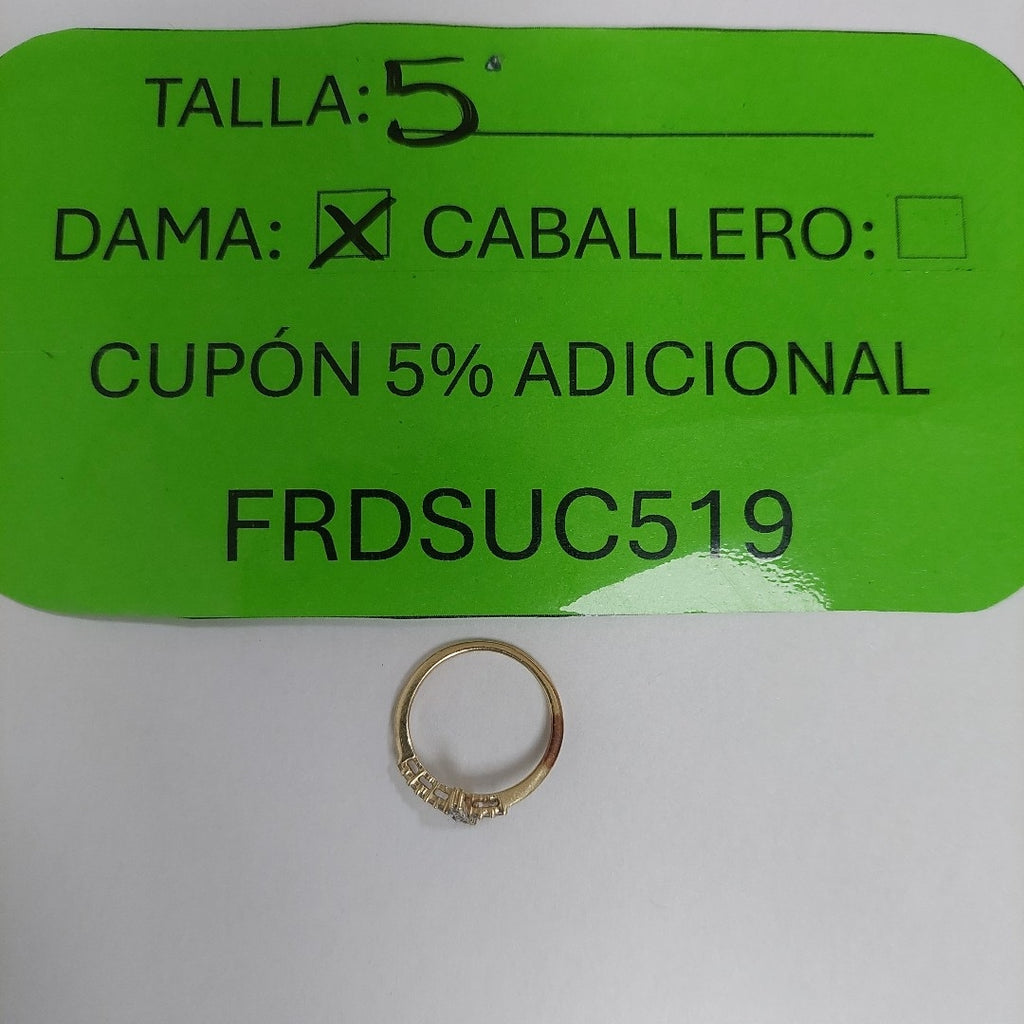 ANILLITO ORO 14 K 1.5 GRMS (SEMINUEVO)