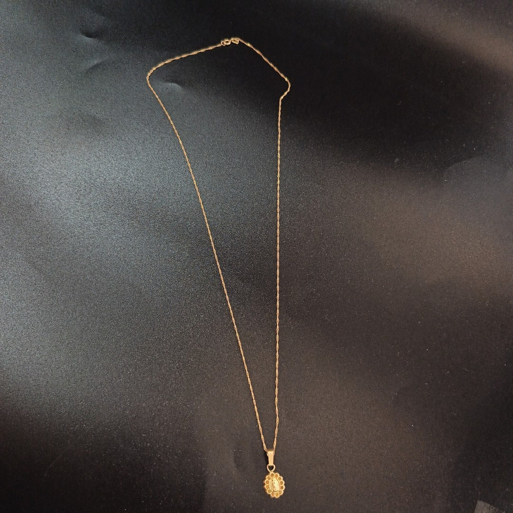 CADENA, DIJE ORO 10 K 0.7 GRMS (SEMINUEVO)