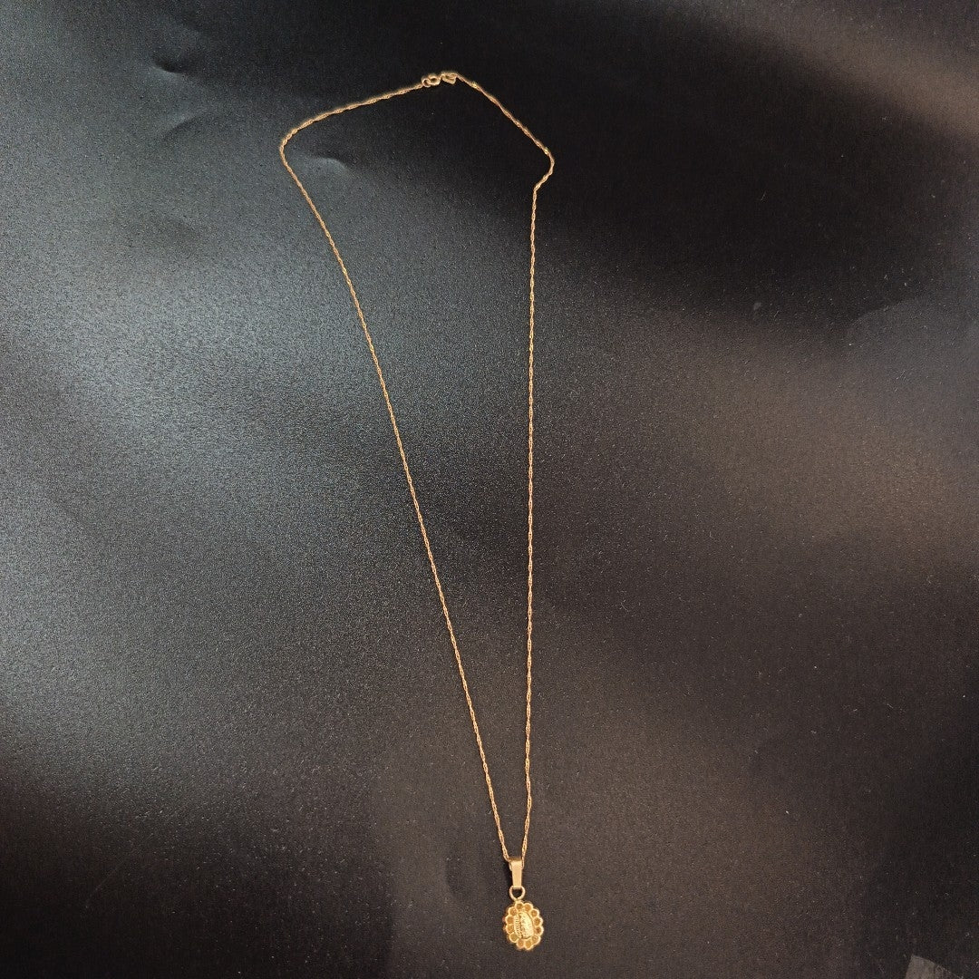 CADENA, DIJE ORO 10 K 0.7 GRMS (SEMINUEVO)
