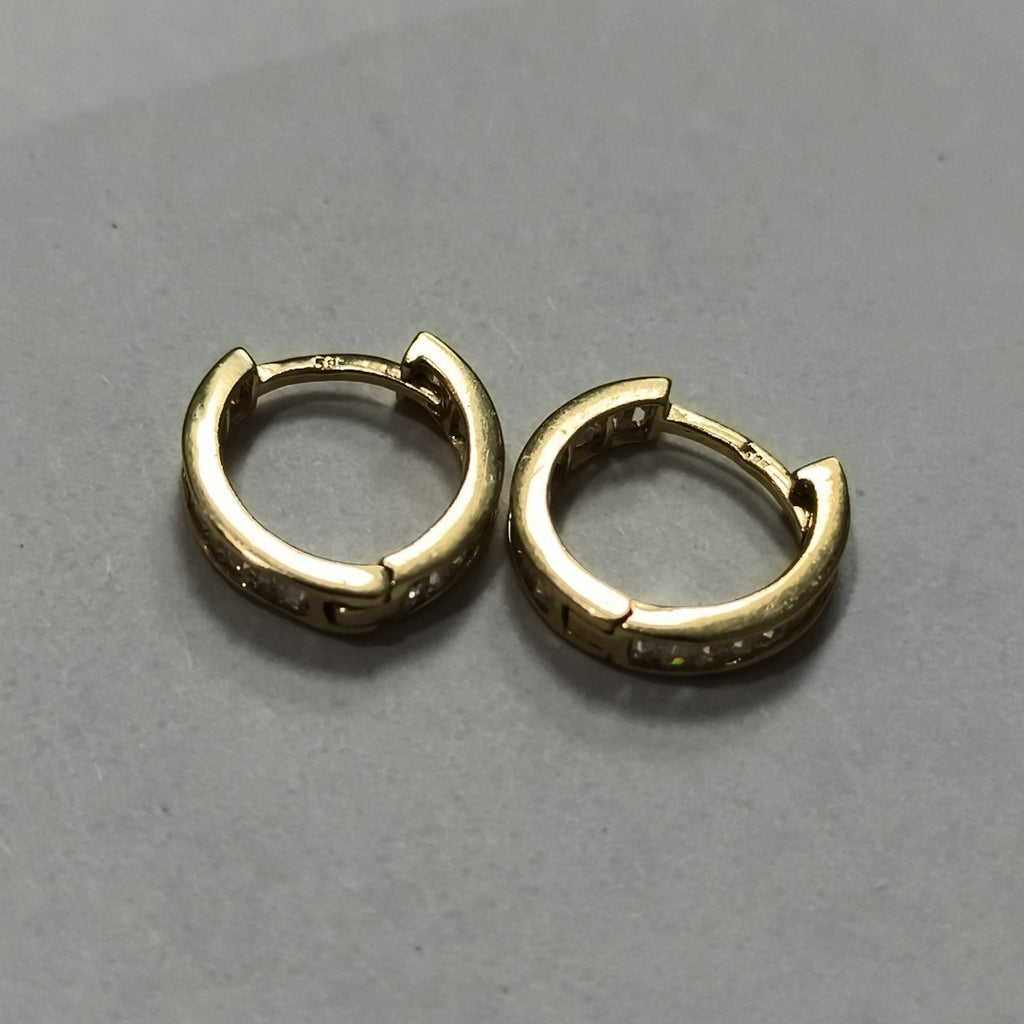 ARRACADAS PAR ORO 14 K 2,80 GRMS (SEMINUEVO)